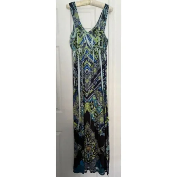 chinese dress ladies Anika Maxi Dress - Brown Polka Dot